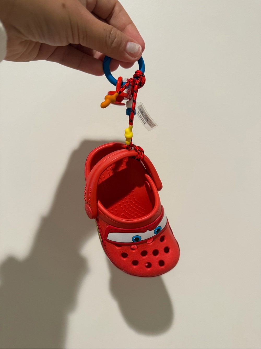 Disney Cars crocs keychain lightening McQueen
